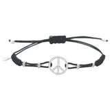 Pippo Perez Peace Sign Charm Bracelet