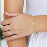 Penny Preville Wave Diamond Station Chain Bracelet