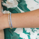 Penny Preville Rainbow Sapphire Watercolor Bangle