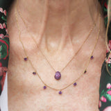 Graziela Rhodolite Bahia Pendant Necklace