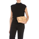 Il Bisonte Consuelo Leather Clutch Bag in Chocolate