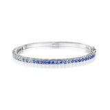 Penny Preville Blue Sapphire Ombre Bangle Bracelet