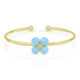 Paul Morelli Single Turquoise Station Bangle