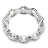 Monica Rich Kosann "Marilyn" White Ceramic Link Bracelet