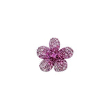 Loquet Sapphire Blooming Blossom Charm