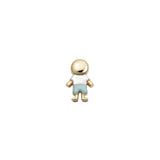 Loquet Enamel Boy Charm - Be On Park