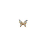 Loquet Diamond and Sapphire Butterfly Charm