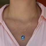 Be X Lauren Capricorn Cameo Diamond Pendant Necklace