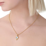 Temple St Clair Classic Blue Moonstone Temple Pendant - Be On Park
