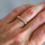 Sethi Clover White Diamond Band - Be On Park