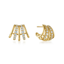 Kwiat Lyric Alternating Earrings with Diamond - Be On Park