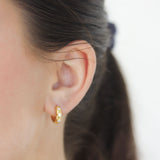 Gurhan Huggie Earrings with Diamond