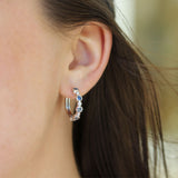 Penny Preville Diamond and Blue Sapphire Aura Hoops - Be On Park