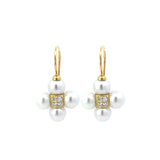 Paul Morelli Sequence Pearl Earrings with Diamond