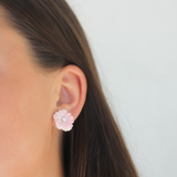 Conch Posy Stud Earrings - Be On Park