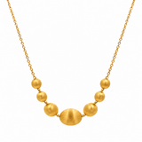 Nanis 18K Yellow Gold Dancing in the Rain Beaded Necklace