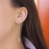 Graziela Floating Diamond Earrings - Be On Park