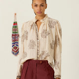 Alix of Bohemia Artemis Grapevine Stripe Shirt