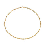 Suzanne Kalan Yellow Gold "Cut-Out" Block Necklace - Be On Park