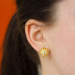 Gurhan Yellow Gold & Diamond Clip Post Earrings - Be On Park
