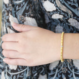 Gurhan Gold and Diamond Pave Bead Bracelet