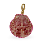 Jenna Blake Shell Pendant with Pink Sapphires