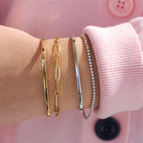 Roberto Coin Paperclip Link Bracelet - Be On Park