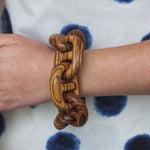 Monies Kala Zebrano Wood Bracelet - Be On Park