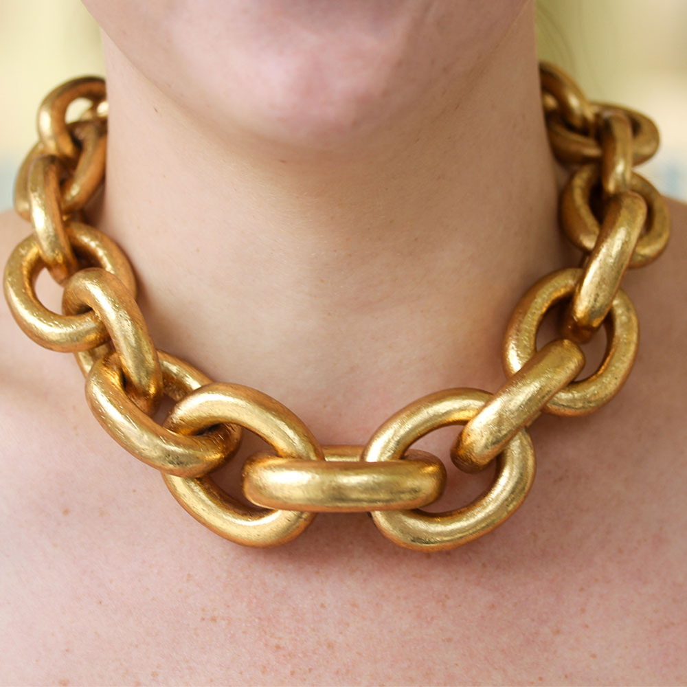 Monies Catena Goldfoil Necklace - Be On Park