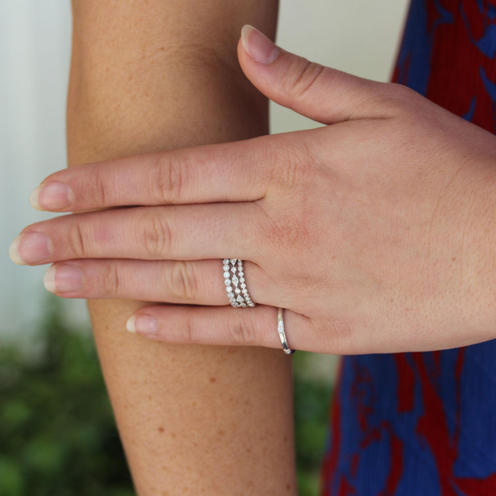 Sethi Couture Rosée White Diamond Band - Be On Park