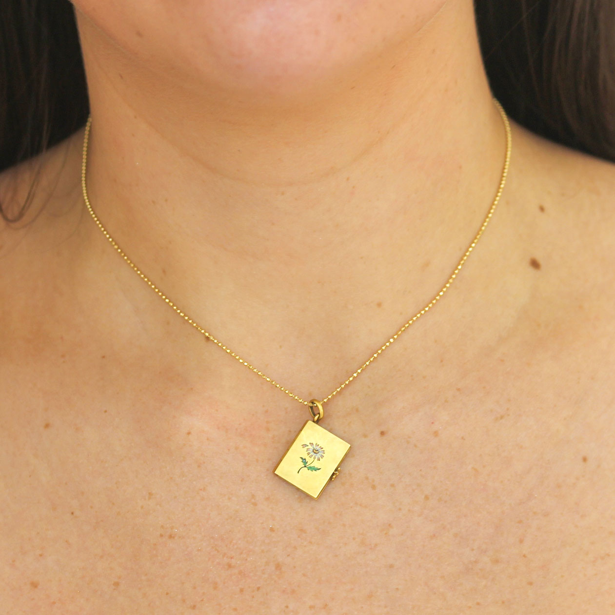 Vintage Book Charm - Be On Park