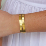 Vintage Star-set Bypass Bangle - Be On Park