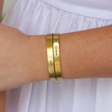 Vintage Star-set Bypass Bangle - Be On Park