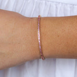 Vintage Pink Sapphire Bangle - Be On Park