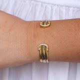 Vintage Cartier Tri-Tone Bracelet