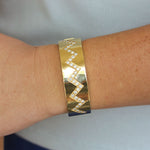 Vintage Zigzag Bangle - Be On Park