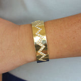 Vintage Zigzag Bangle - Be On Park