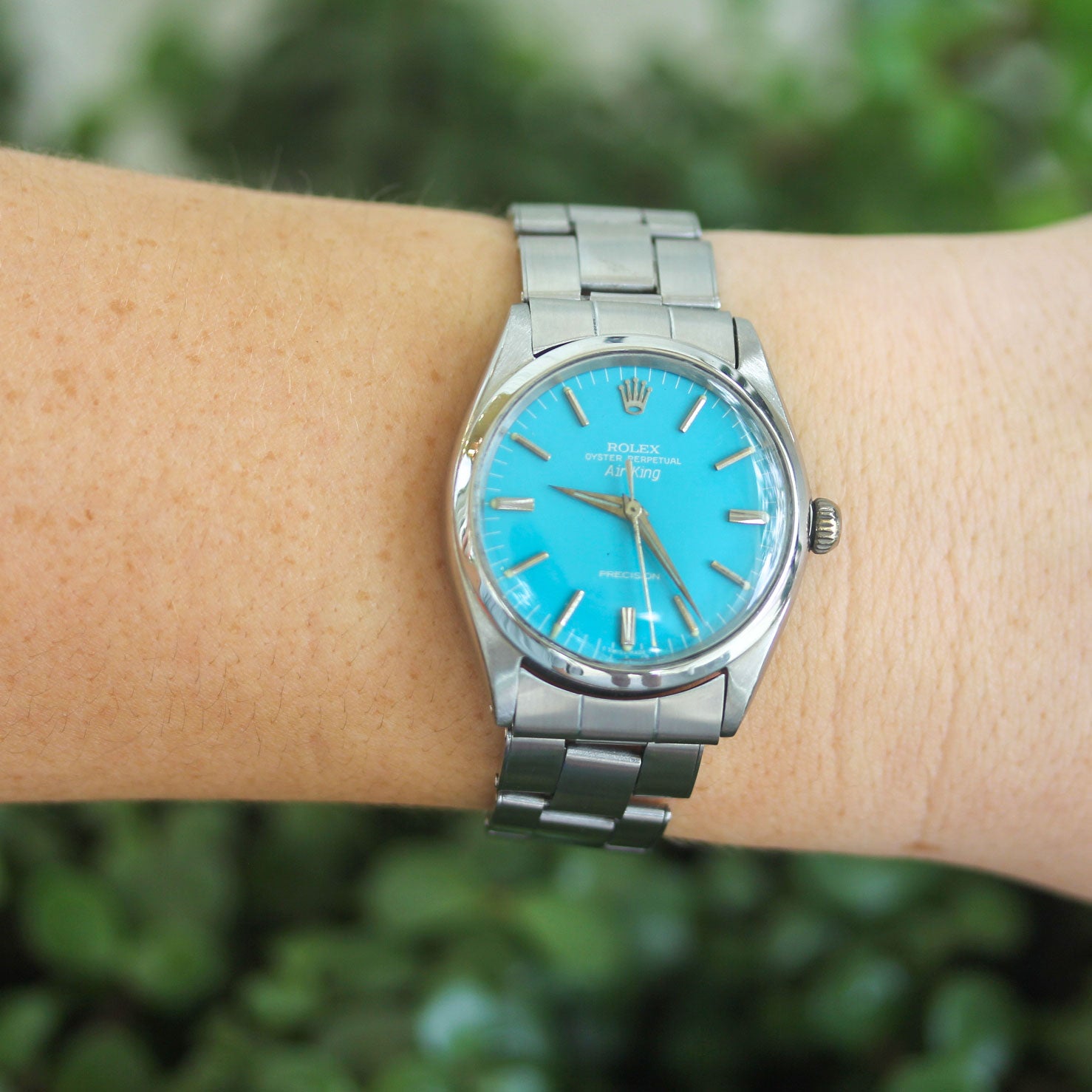 Vintage Rolex Air-King Tiffany Blue - Be On Park