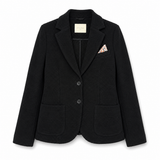 Circolo 1901 Nero Nido D’Ape Slim Fit Blazer