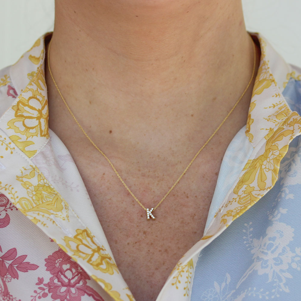 Roberto Coin Love Letter 'K' Necklace - Be On Park