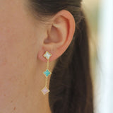 Roberto Coin Carnival Mixed Stone Earrings