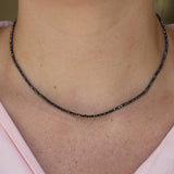 Be On Park Black Diamond Beaded Necklace