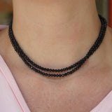 Be On Park Black Spinel Beaded Necklace