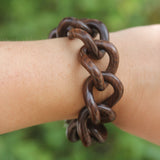 Salima Thakker Rosewood Chain Link Bracelet