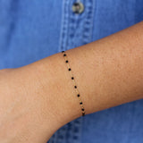 Gigi Clozeau 18K Yellow Gold Black Classic Gigi Bracelet