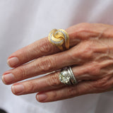 Nanis 18K Yellow Gold Diamond Ring