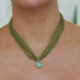 Nanis Green Silk Rope