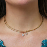 Heart-Shaped Diamond Pendant Necklace in 18K Yellow Gold
