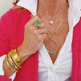 Vintage Plain Gold Bangle