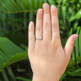 Fred Leighton Diamond Ring with Crosshatch Filigree